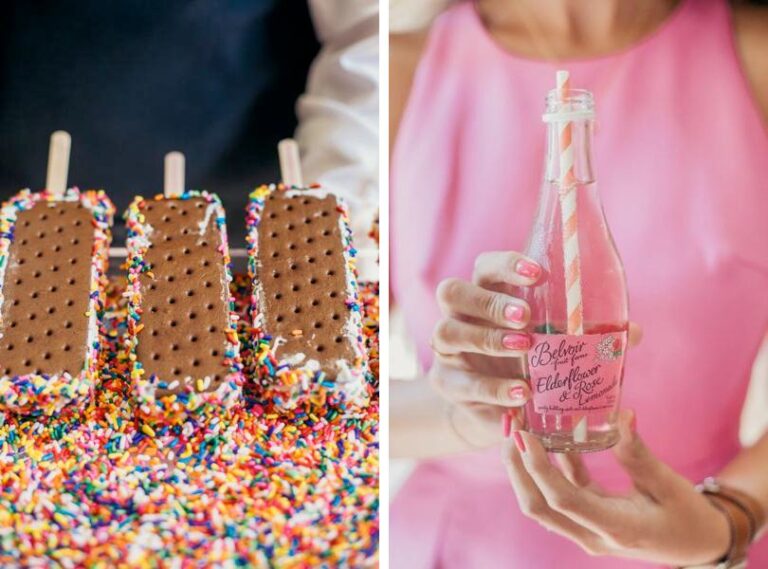 Wedding dessert table