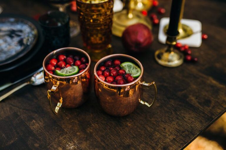 Cranberry drink for the holidays, Tabletop Inspiration for thanksgiving holidays at home, SarahDambraPhotography