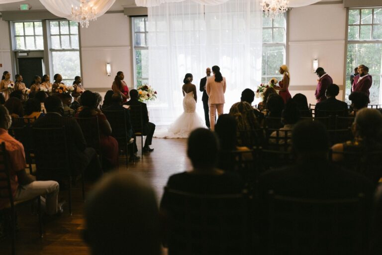 Wedding Ceremony Vows Nakhaz & Ayanna’s Paramount Event Venue Wedding Barry Daley
