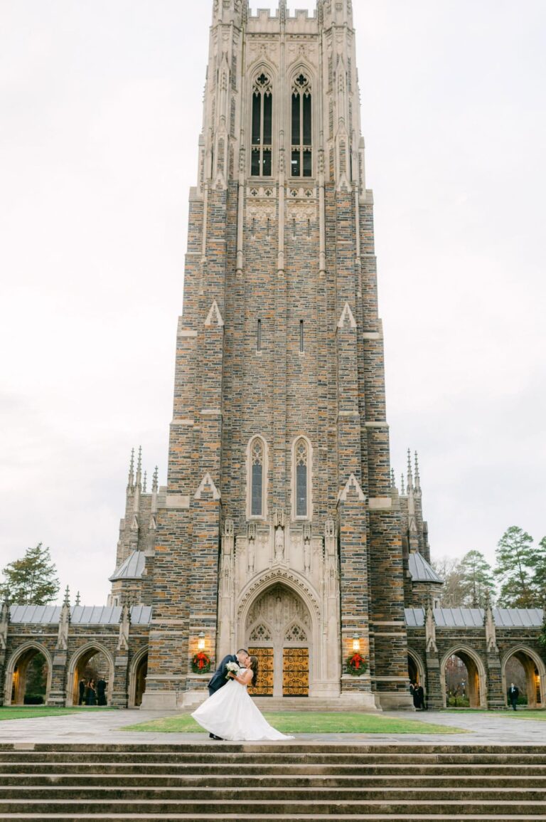 Multicultural Duke Chapel wedding Jennifer Bosak Photography ceremony venue