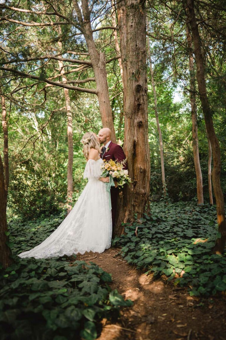 Forest wedding photography