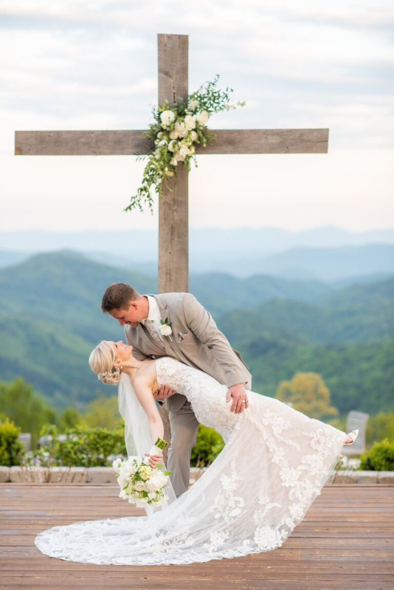 Mountaintop ceremony Blue Ridge Mountains