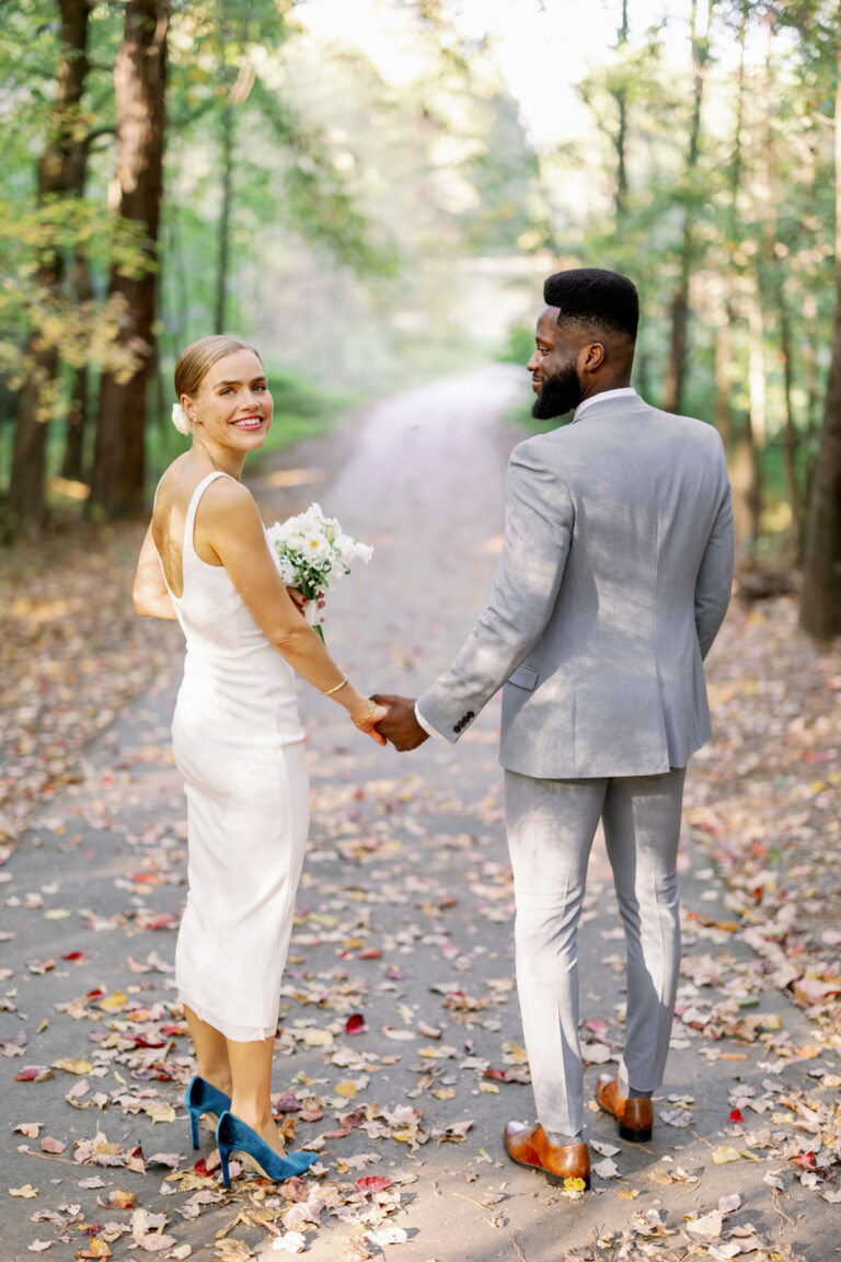 backyard North Carolina wedding