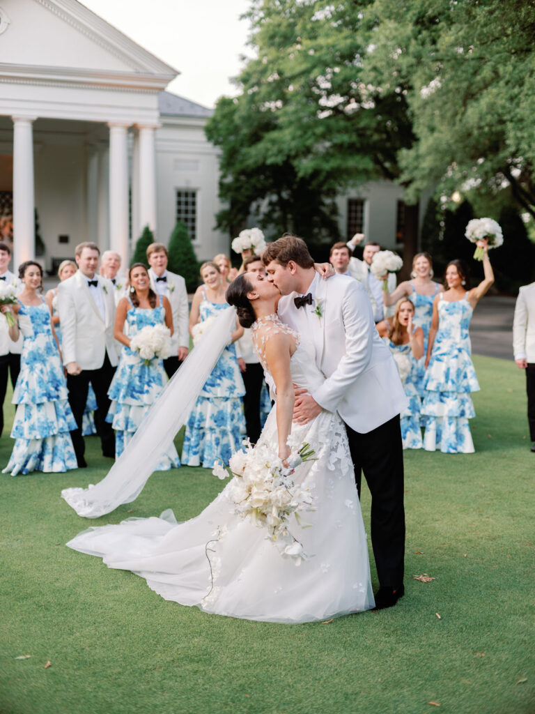 Garden Party Theme Raleigh Wedding