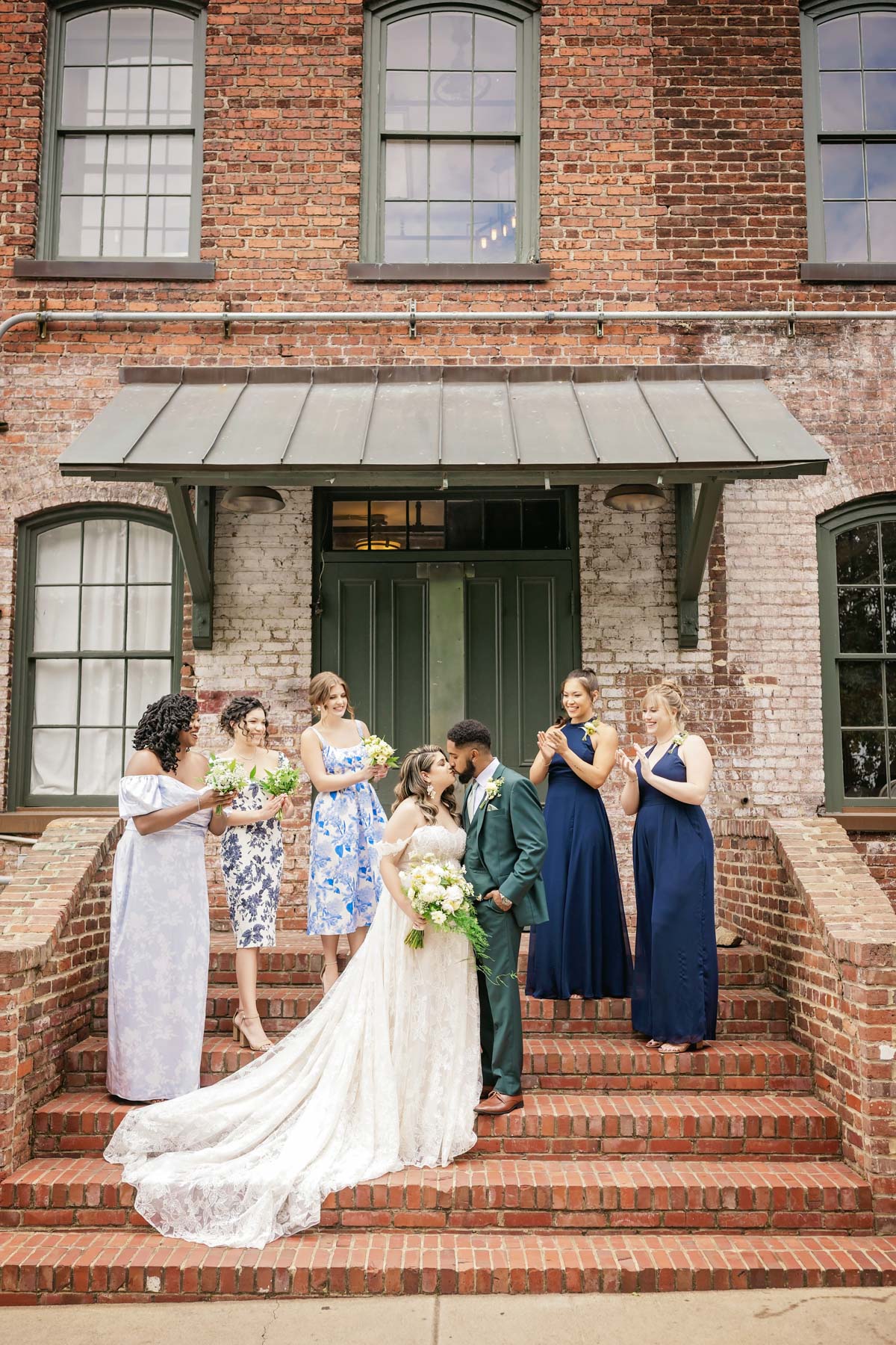 Playful Patterns at Melrose Knitting Mill | Heart of NC Weddings