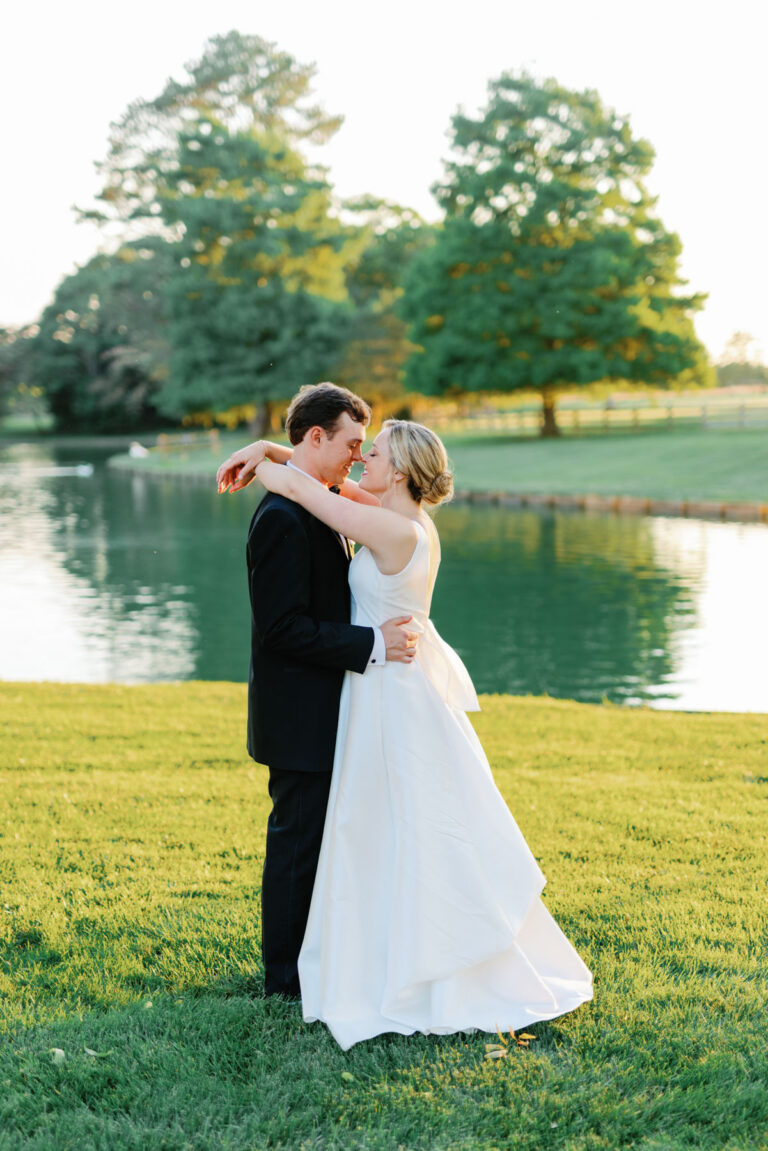 Eastern NC venue golden hour
