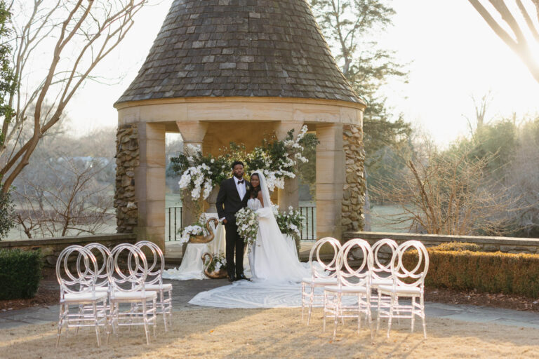 Royal-inspired wedding