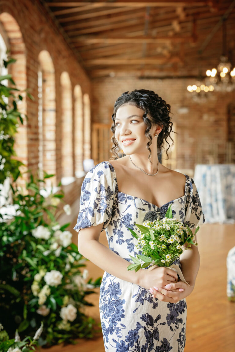 Floral Bridesmaids dresses Raleigh NC
