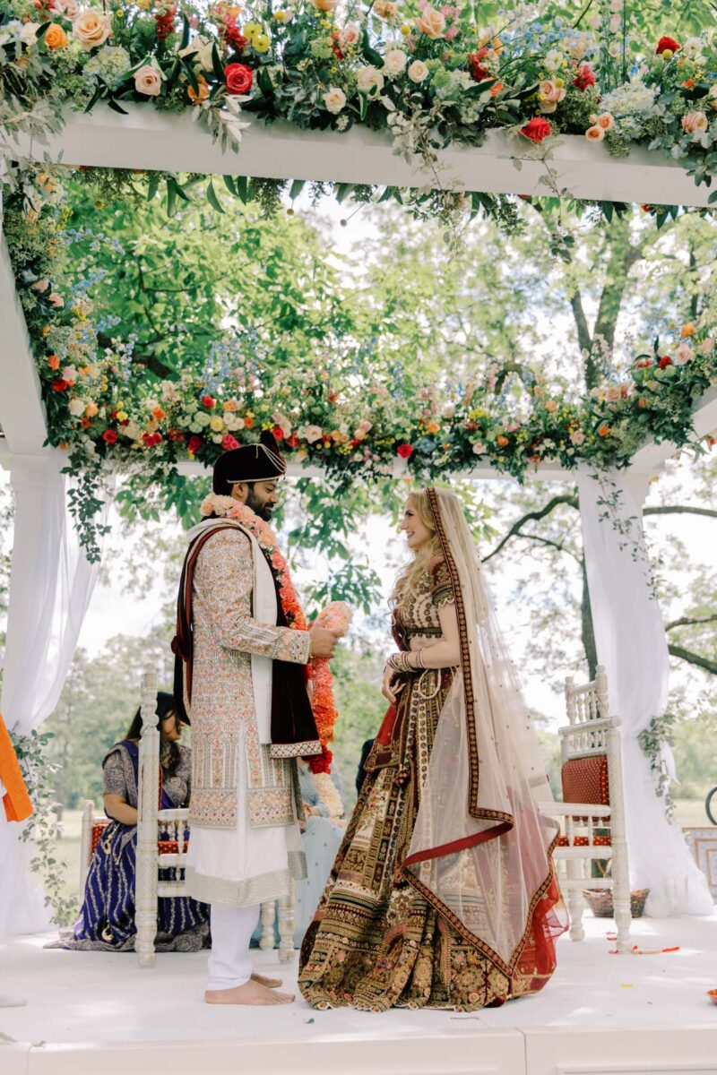 Floral Indian wedding at The Distillery