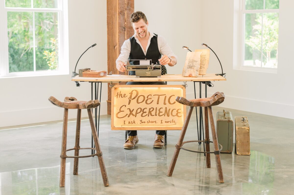 Cary Gray of the Poetic Experience photographed at Landon Estate by JoLynn Photography