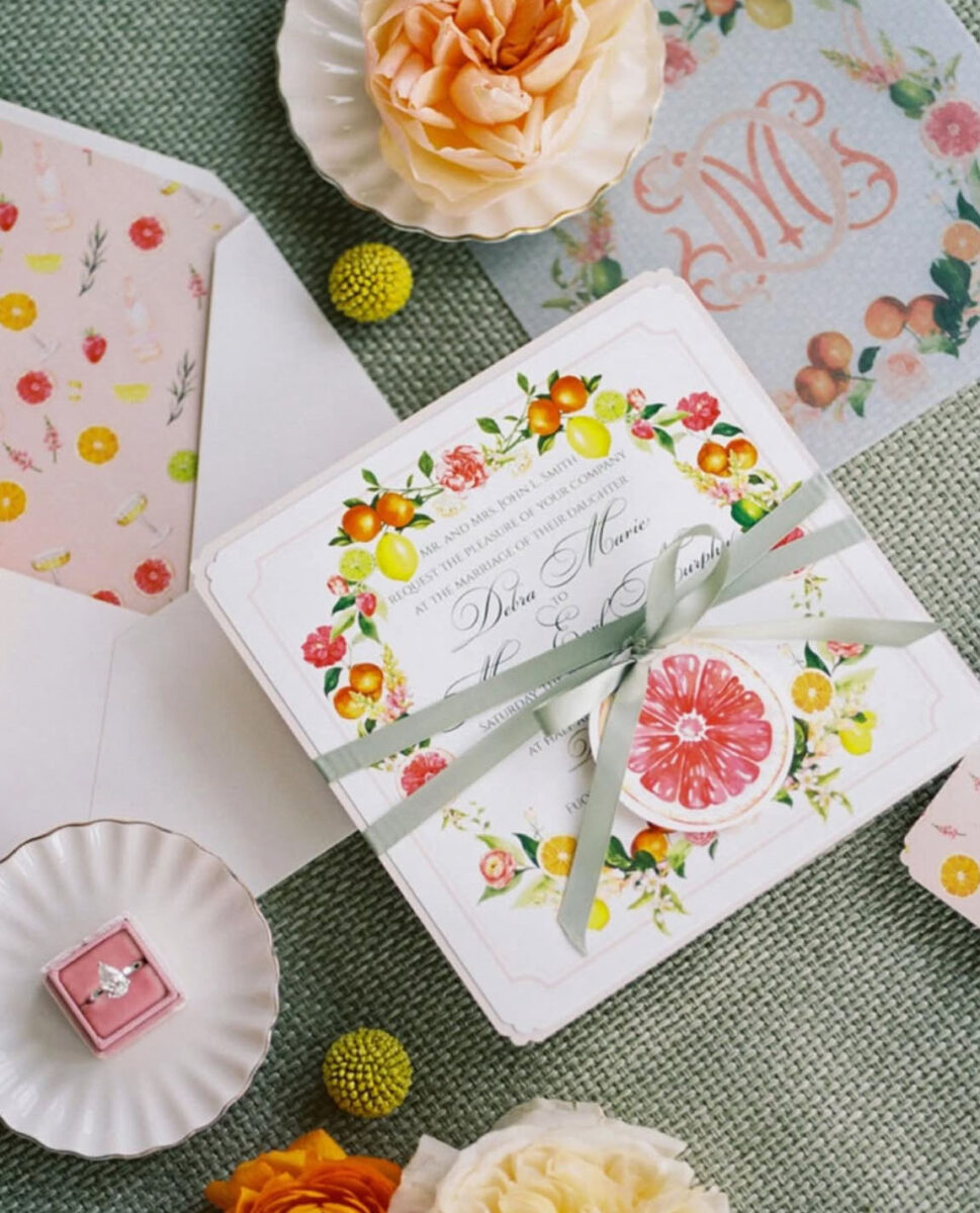 NC wedding stationer