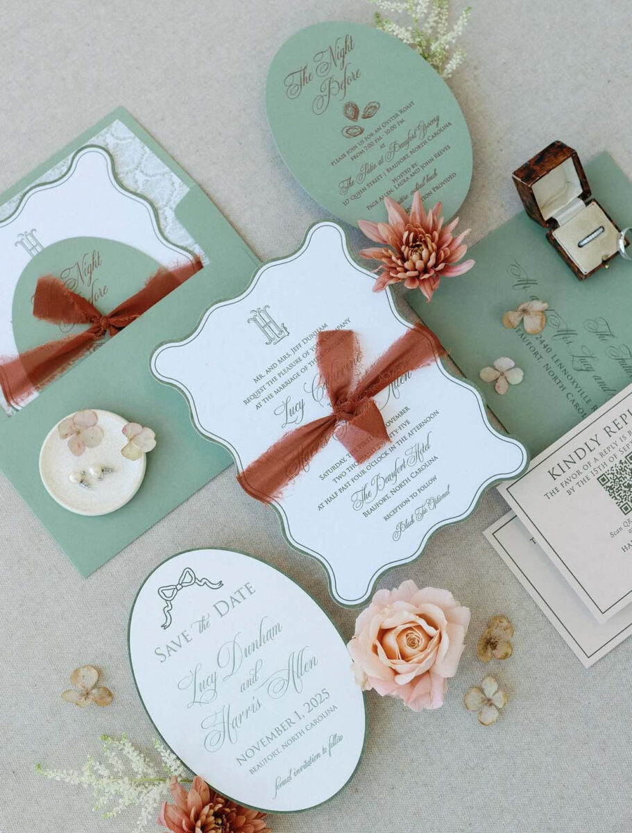 Raleigh NC wedding stationer