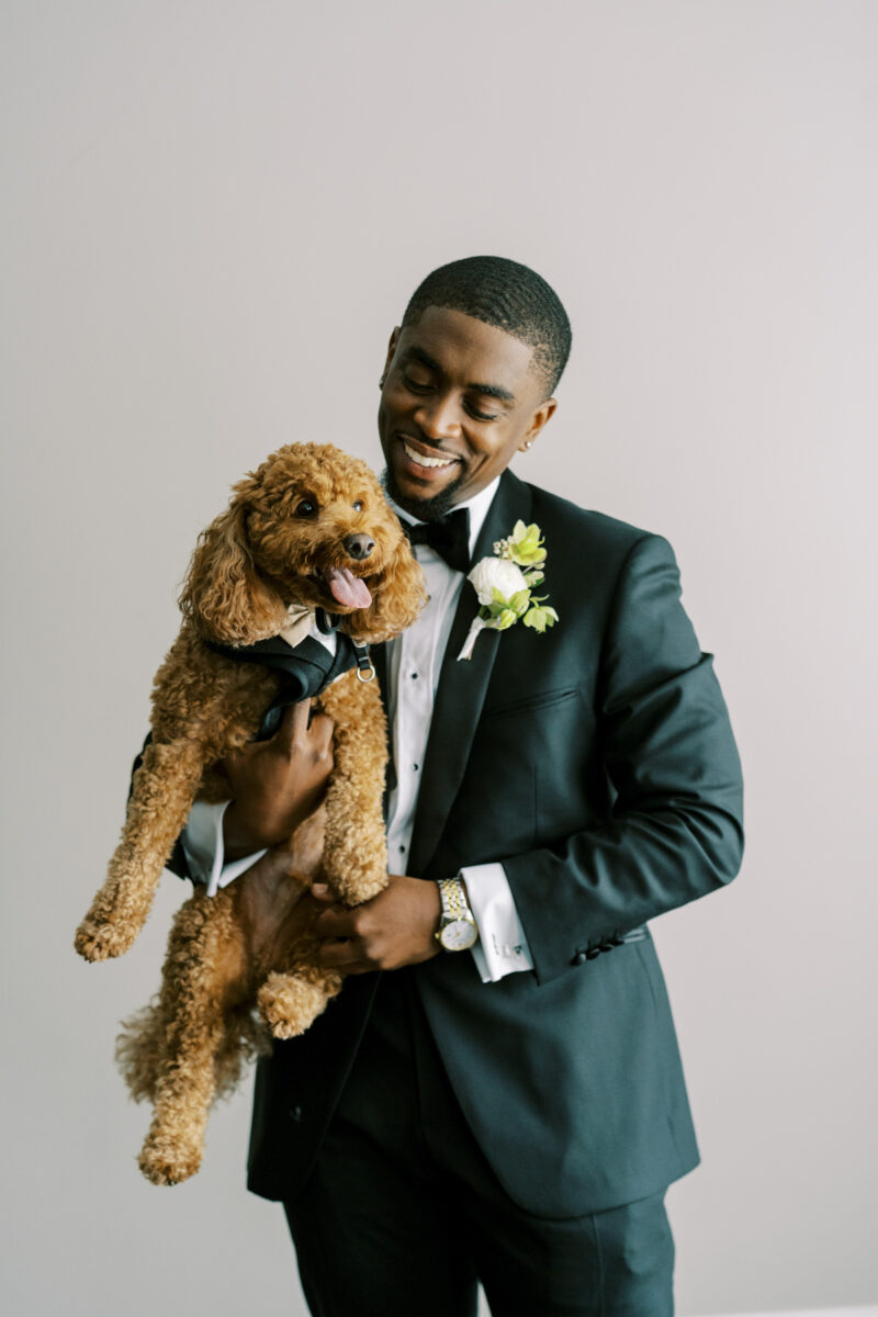 Pets in weddings Triangle NC