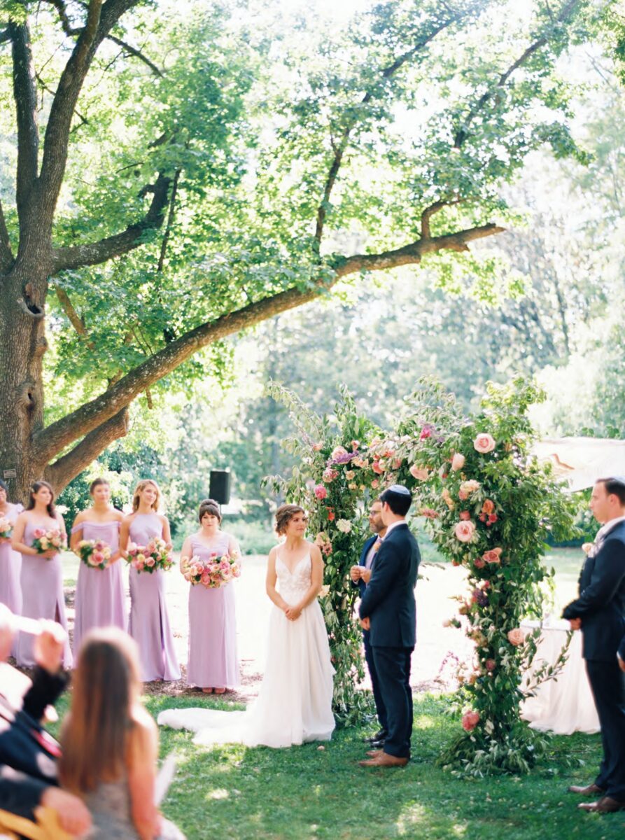 Outdoor wedding planning