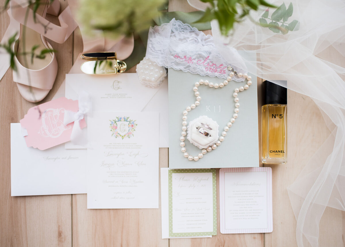 NC wedding paper