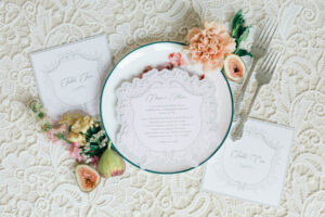 Traditional wedding menu