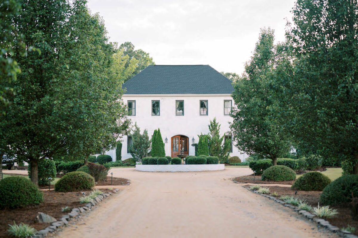 Upscale European inspired wedding venue