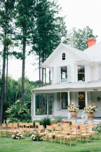 Historic house wedding venues in NC