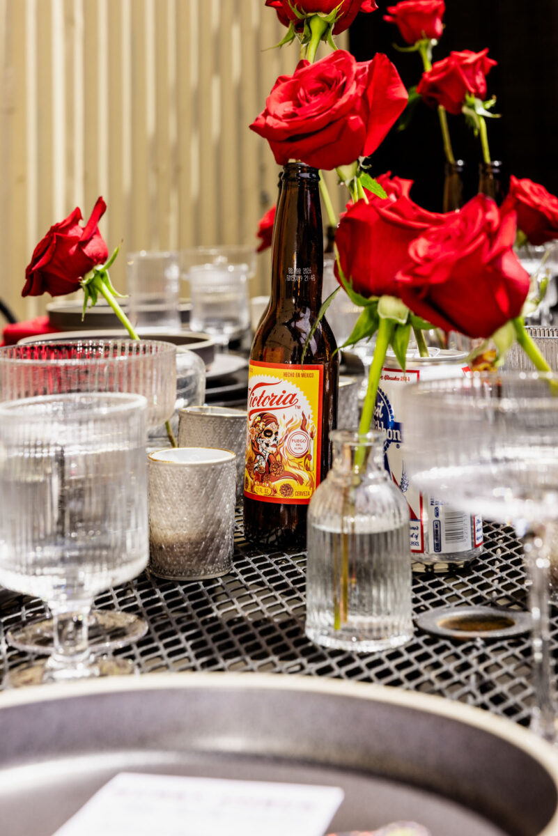 Alternative wedding decor