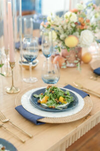 Spring wedding catering teams