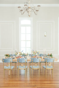 Spring wedding decor in NC