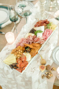 Winter wedding appetizers