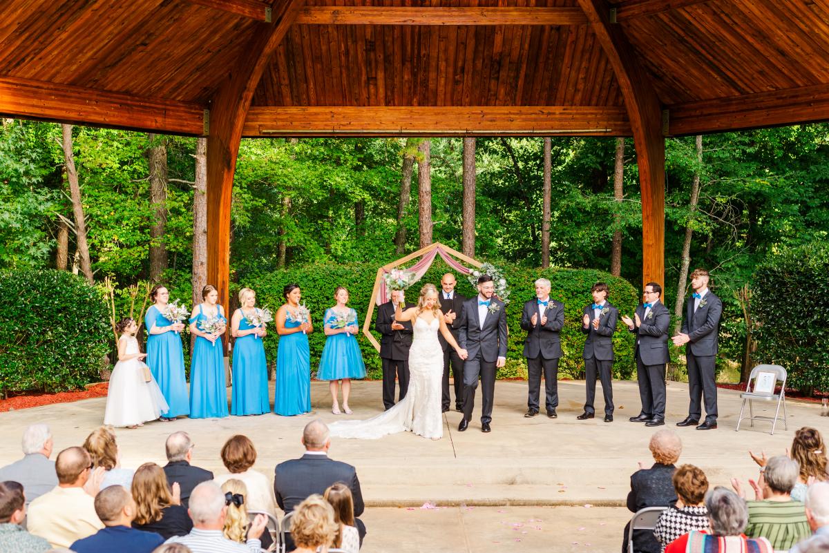 Pavilion weddings in Person County, NC