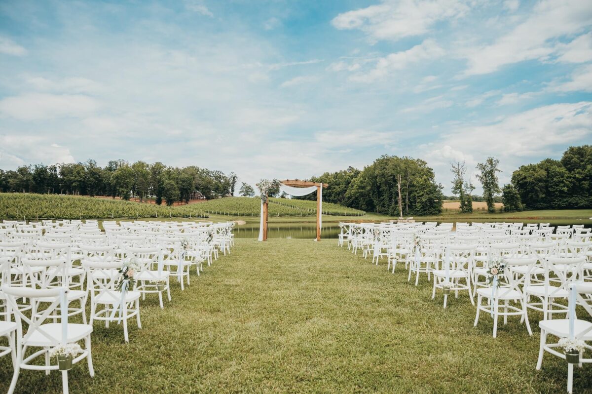 Vineyard wedding venues in Roxboro NC