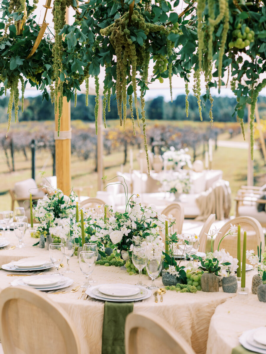 Modern wedding rentals