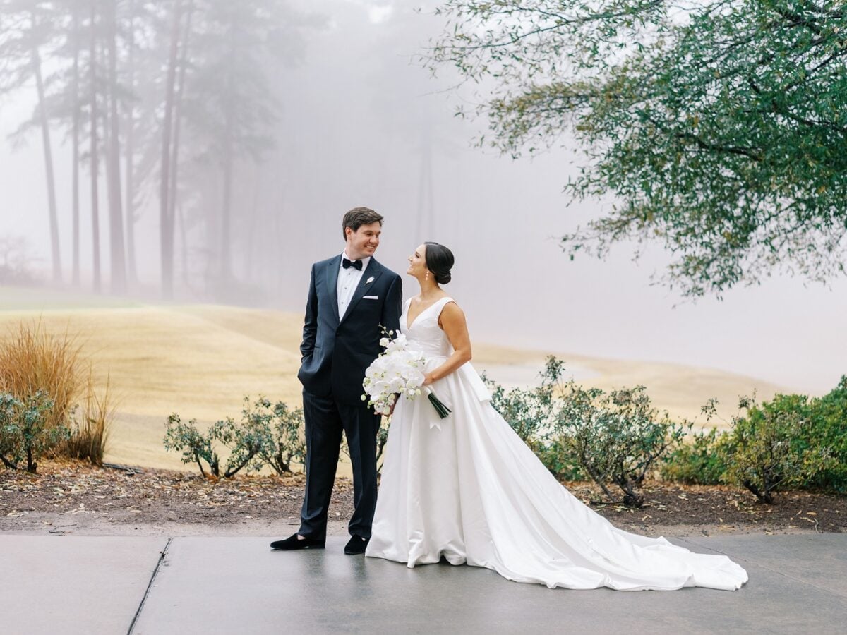 Durham wedding venue with golf course