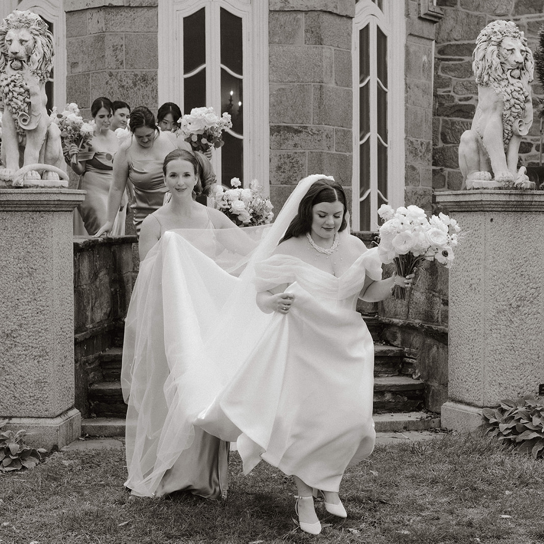 Old fashioned wedding photography