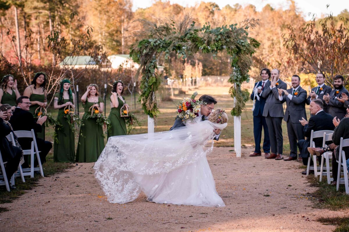 Custom wedding flowers by Meg's Flowers