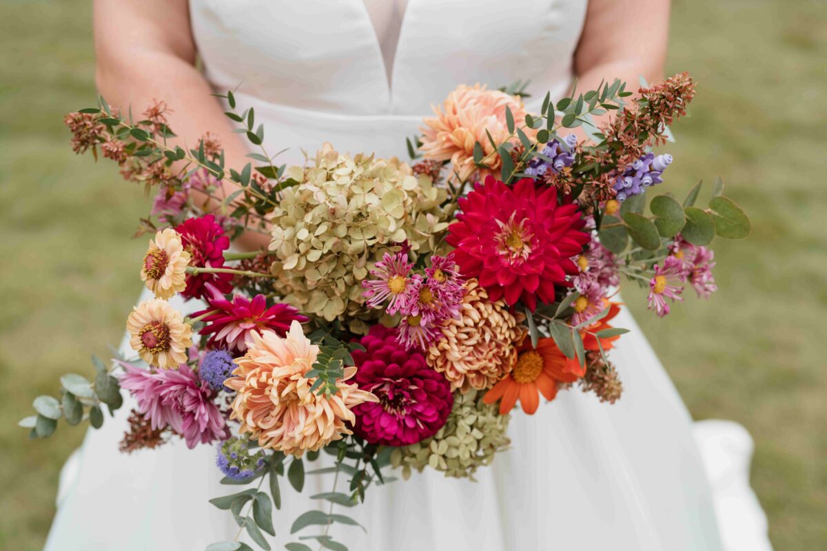 Statement wedding bouquets
