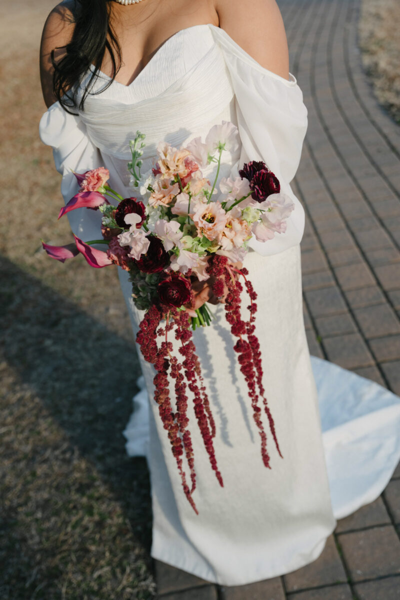 Modern wedding bouquets