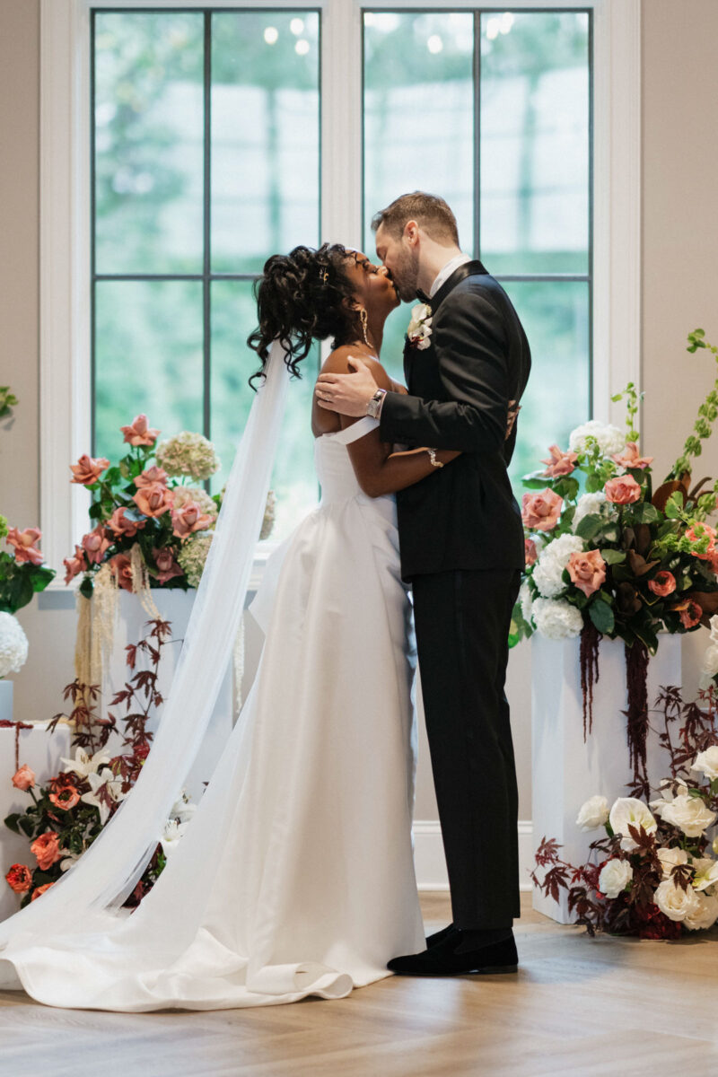 Chic wedding floral decor Raleigh NC