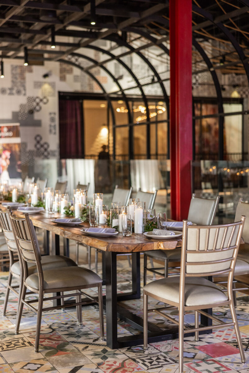 Open-air dining spaces in downtown Raleigh