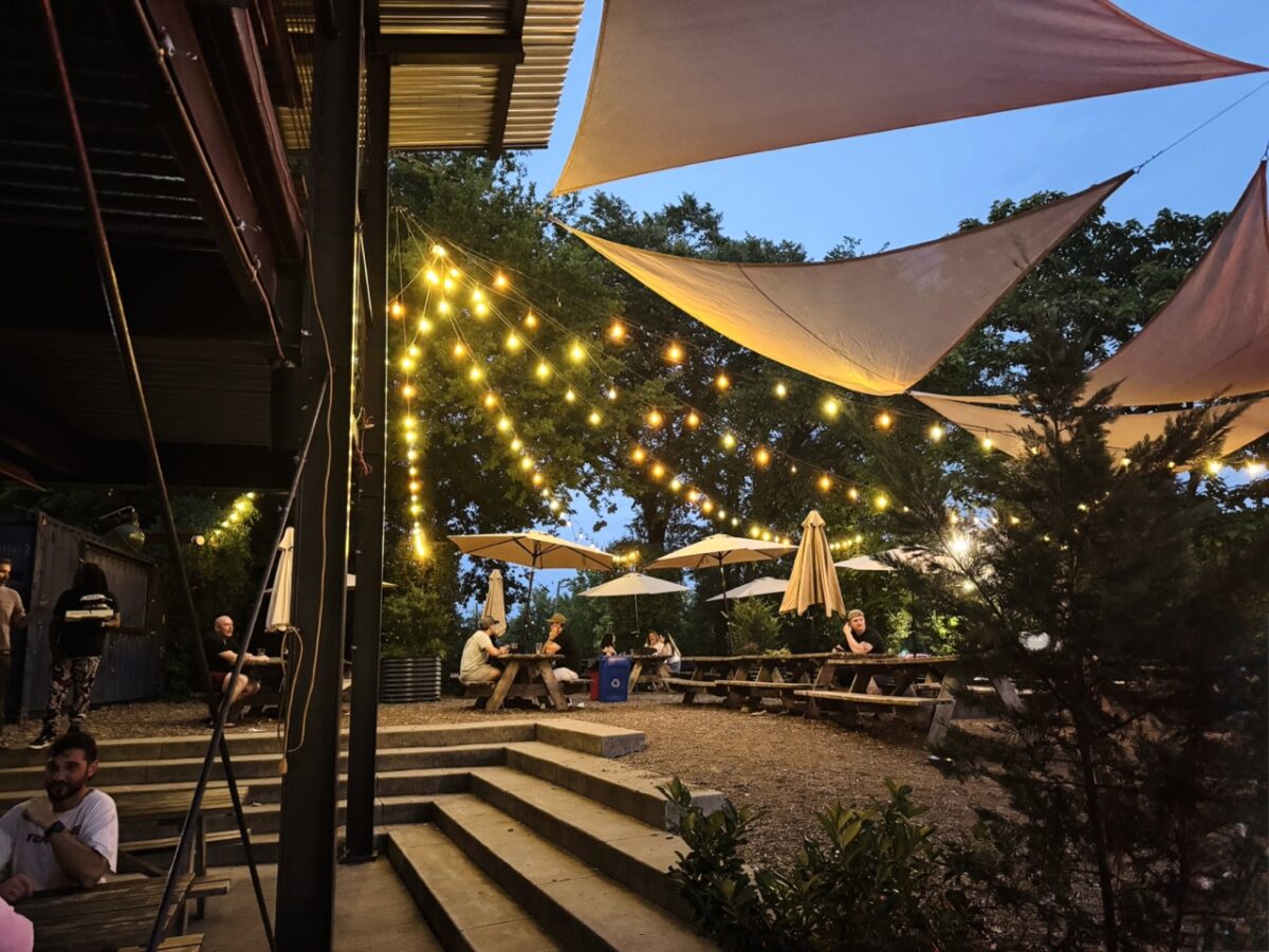 Outdoor event spaces in Durham NC