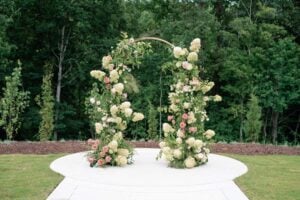 Flower arches in Triangle NC