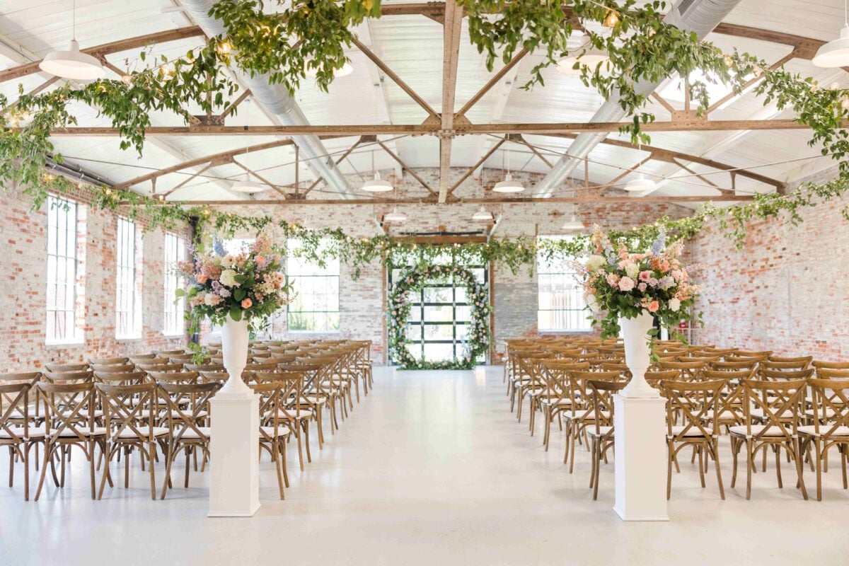 Warehouse wedding venues in NC