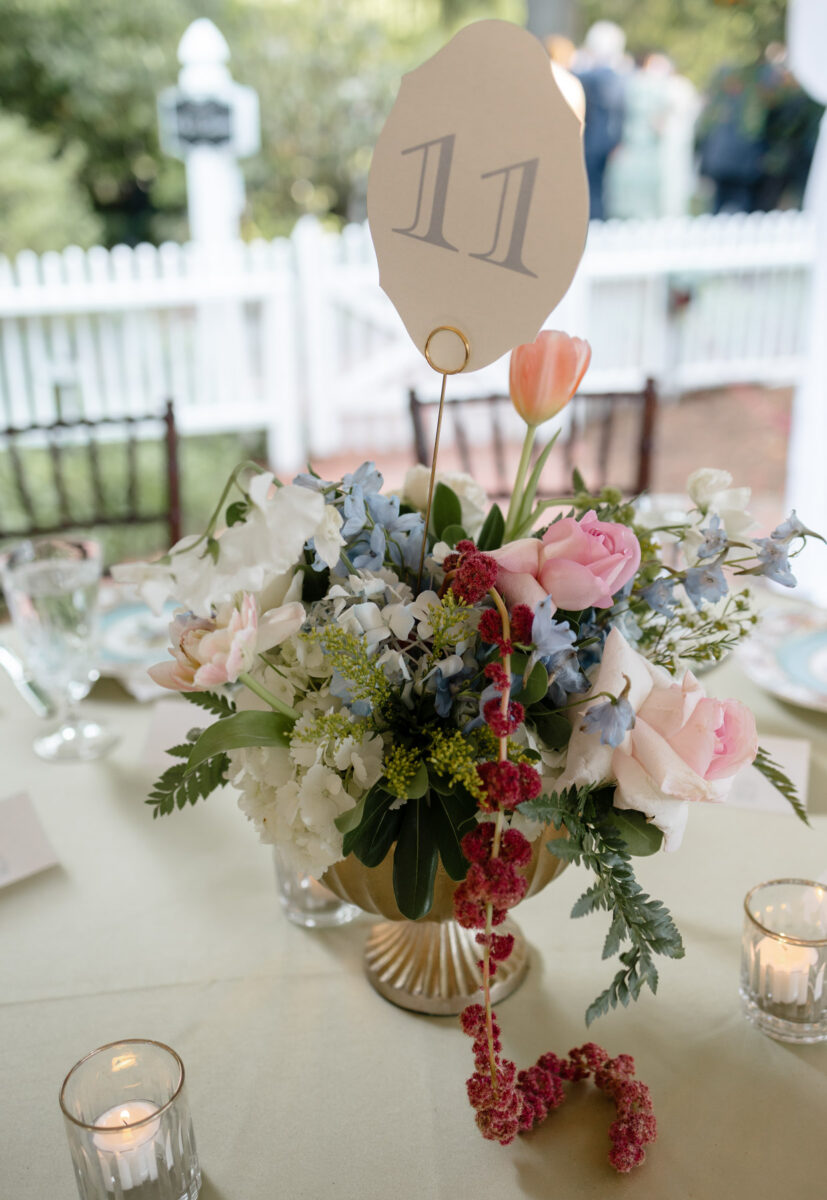 Floral wedding decor