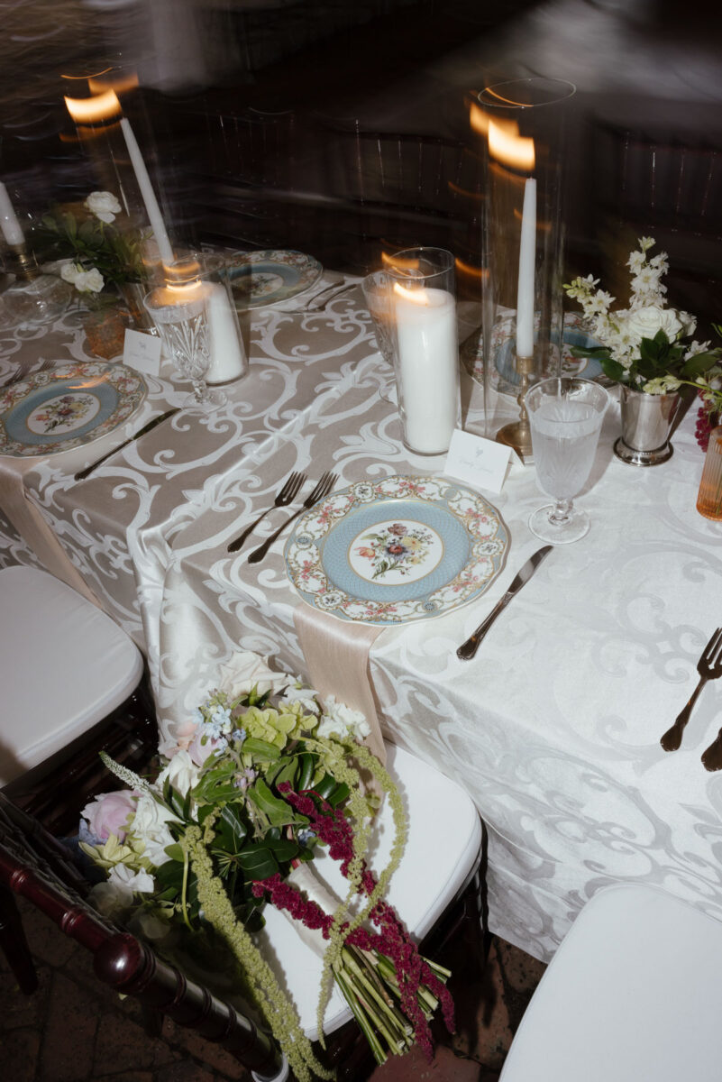 Floral wedding rentals