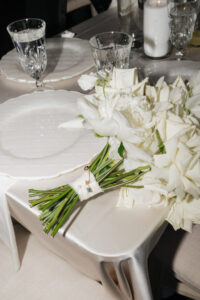 Chic modern wedding decor